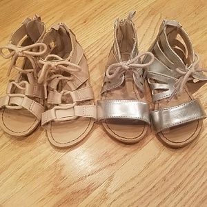 size 6 toddler gladiator sandals
